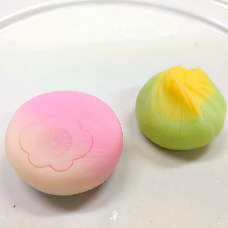 斗々庵二俣屋 季節の主菓子 早春/ふきのとう
