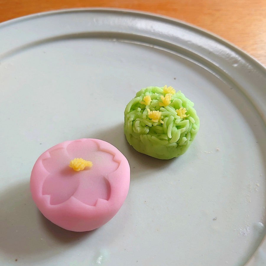 斗々庵二俣屋　3月弥生の主菓子